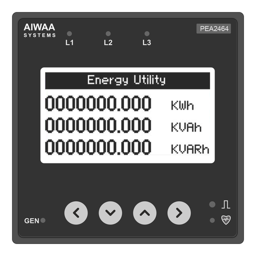 [Dual Source Energy meters] PEA2464P5100100000