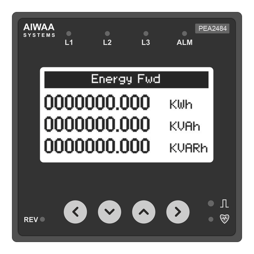 [Multi-function meter with IOs] PEA2484P5100100220